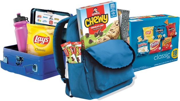 Quaker & Frito Lays Products